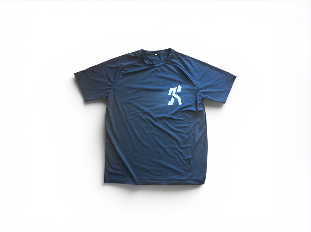 Kynetic short sleeve black athletic T-shirt